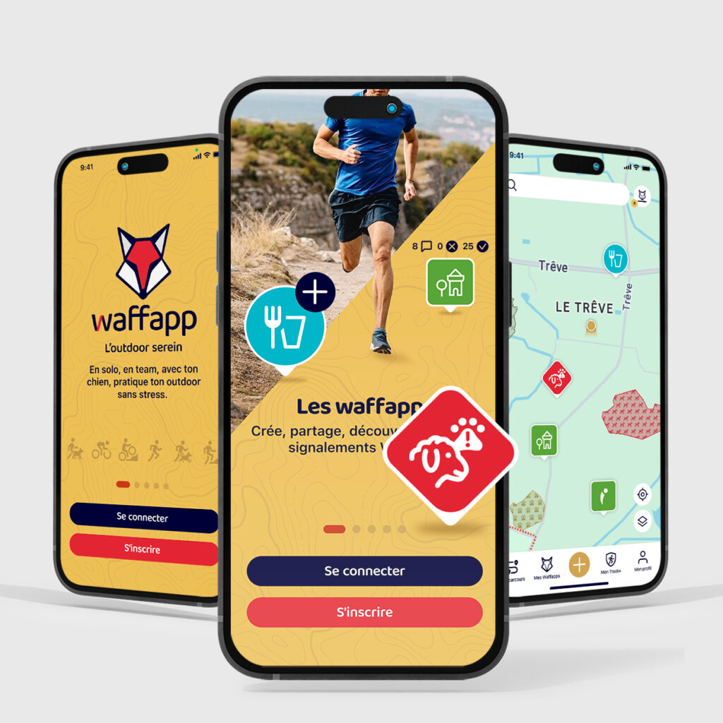 UX-Ui application WaffApp