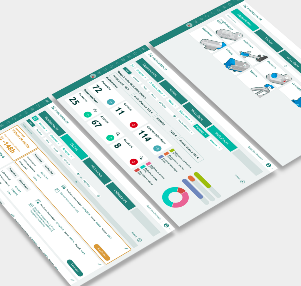 UX-UI de la GMAO de Connect