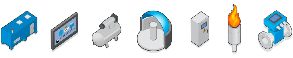 Pictos de la GMAO de Connect 3.0